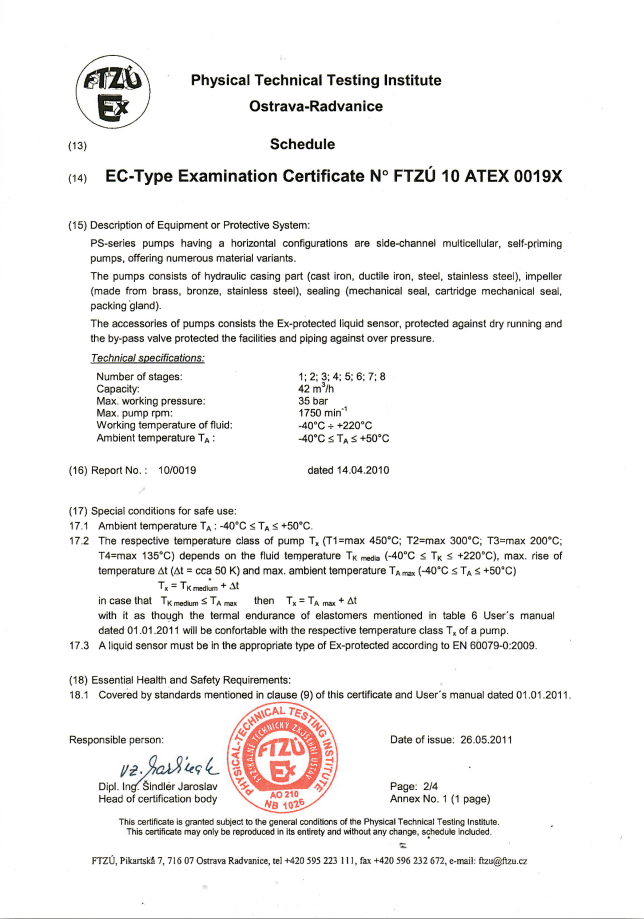 10 ATEX-0019X -2