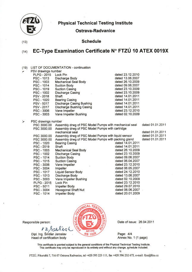 10 ATEX-0019X -4